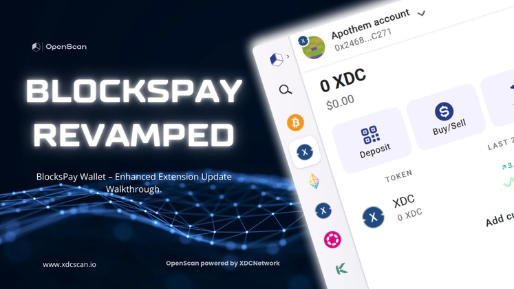 banner image for the post BlocksPay Wallet – Enhanced Extension Update Walkthrough