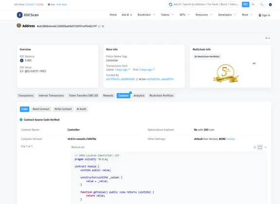 banner image for the post How to Verify Multi-Part Smart Contracts on XDCScan Explorer: A Complete Guide.