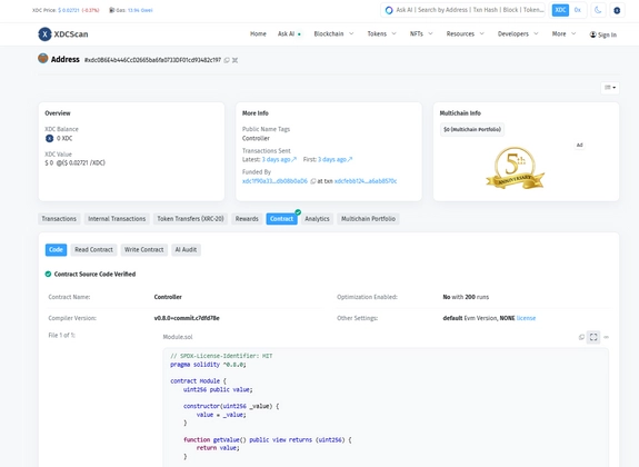 banner image for the post How to Verify Multi-Part Smart Contracts on XDCScan Explorer: A Complete Guide.