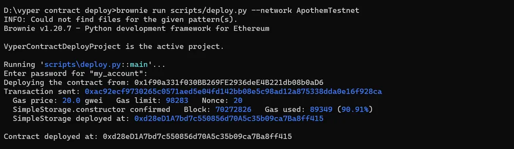 banner image for the post A Step-by-Step Guide to Deploying Vyper Contracts on the XDC Network with Brownie